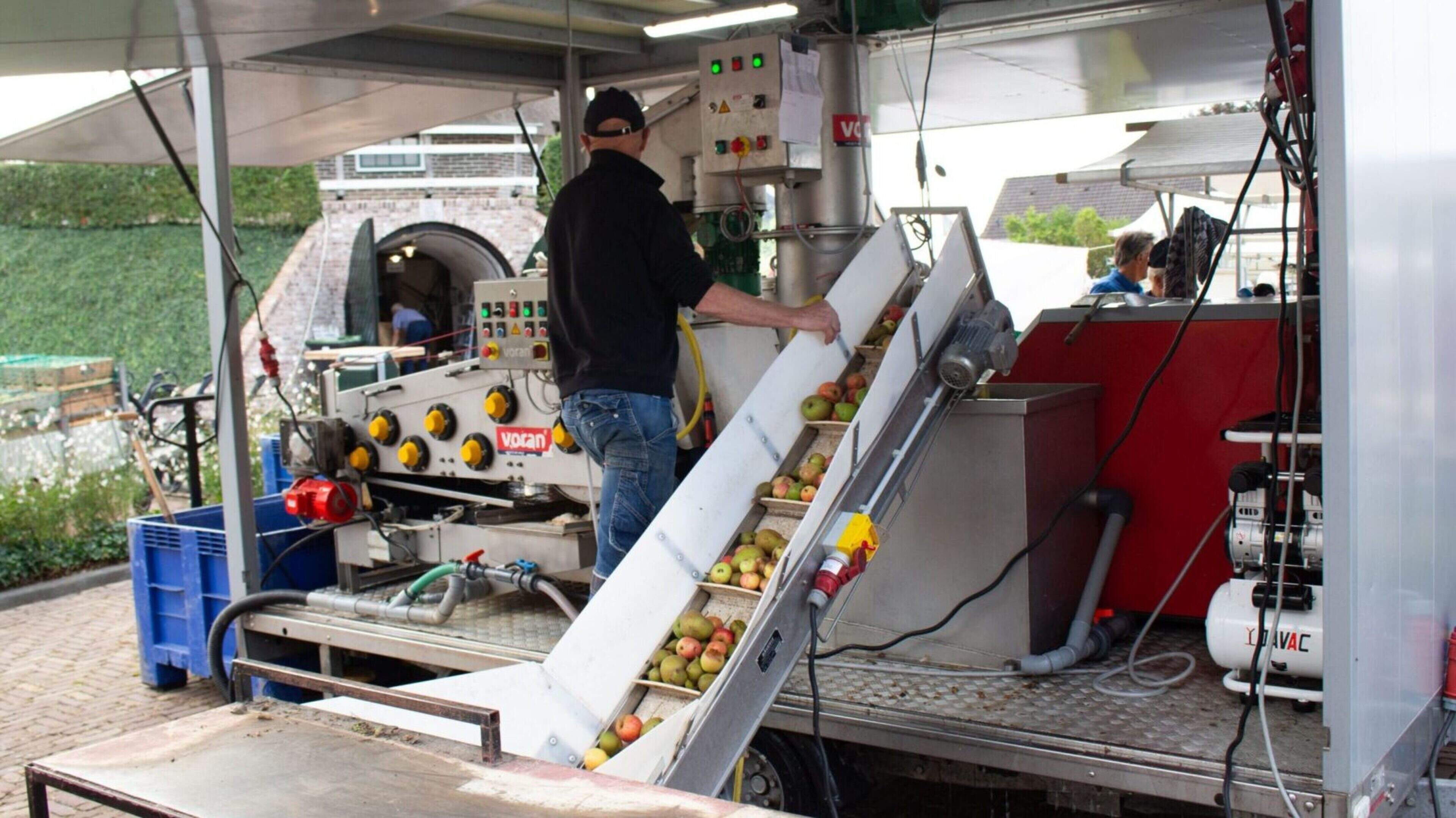 Laat appels en peren persen tot sap bij Fruitpersdag in Zuidwolde, inschrijven verplicht