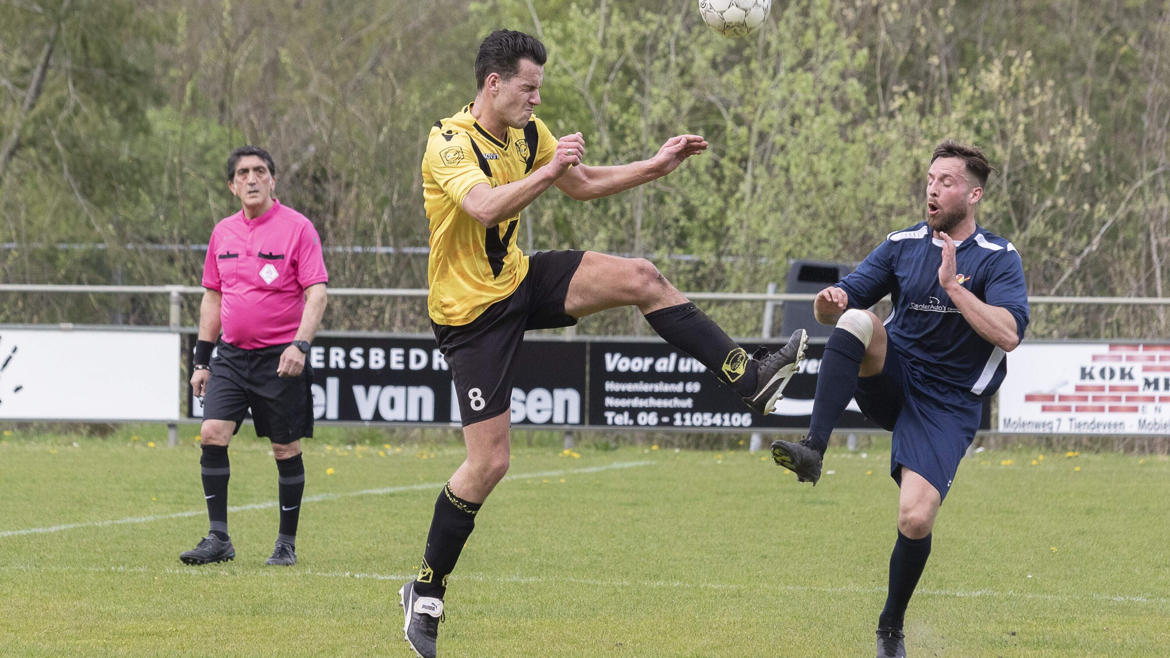 Tiendeveen speelt gelijk tegen SC Angelslo, waar in de tweede helft meer kansen waren de volle punte