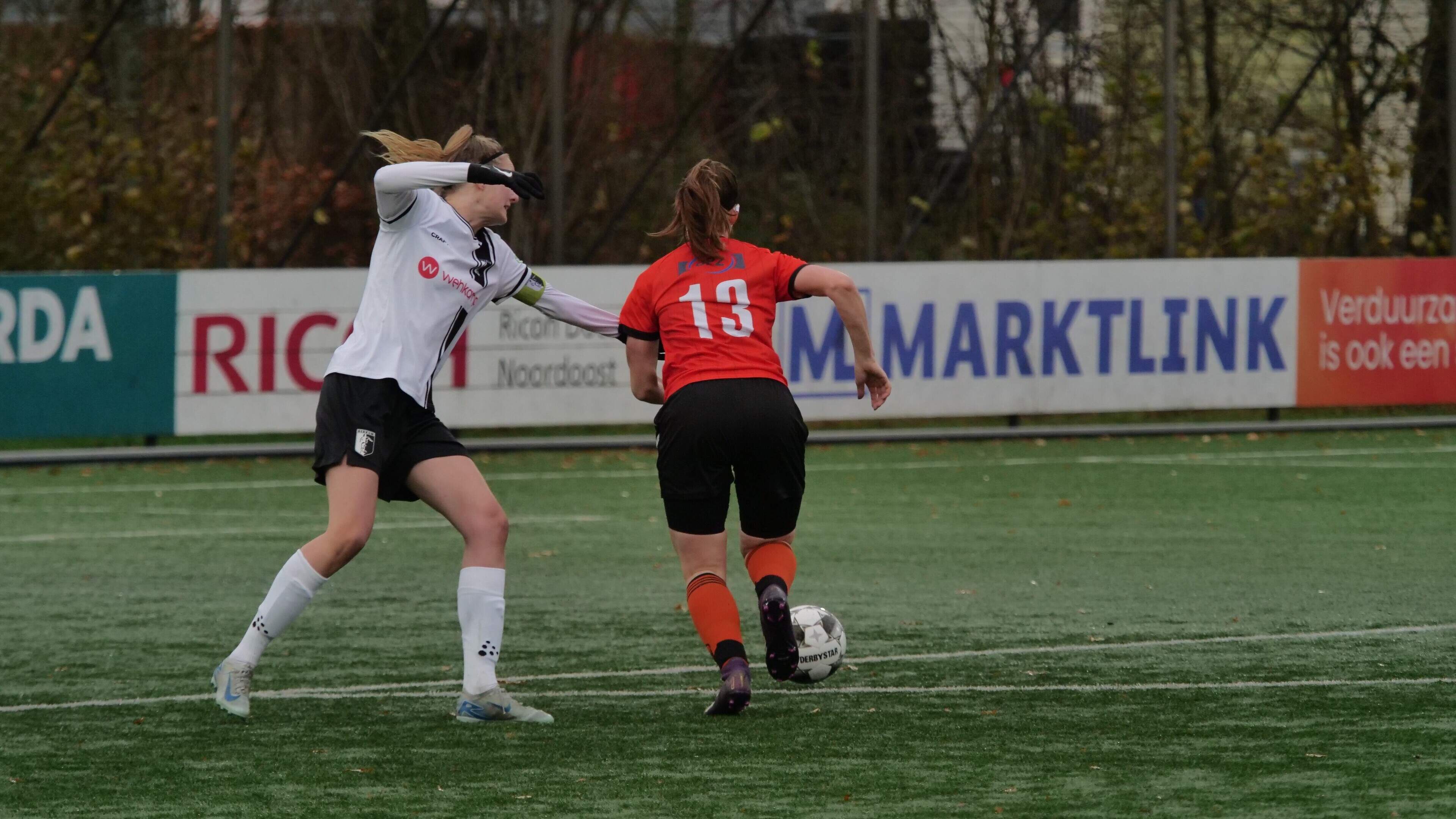Dames Hollandscheveld snakken naar de winterstop na een teleurstellend resultaat tegen Berkum