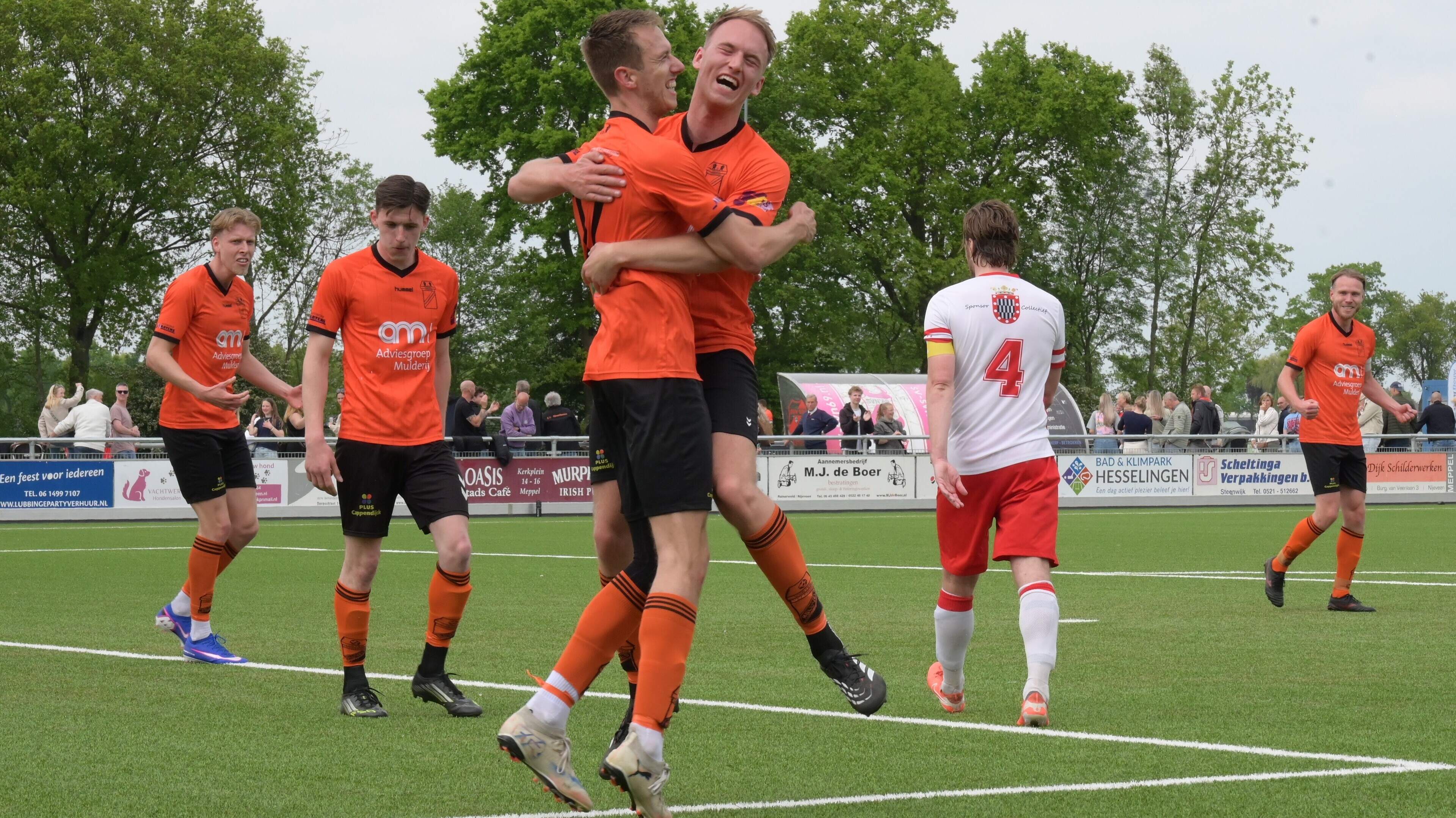 Ruime en verdiende overwinning koploper Hollandscheveld, waarvoor nog twee ‘finales’ gepland staan i